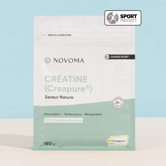 créatine creapure Novoma en poudre musculation performance récupération