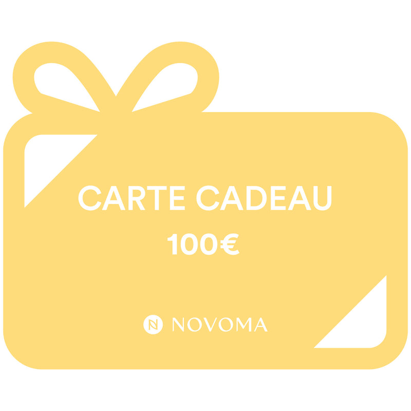 Carte cadeau Novoma d'une valeur de 100€