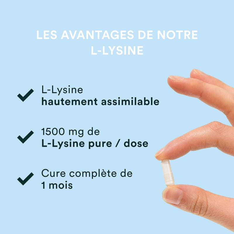 Les avantages de notre L-Lysine