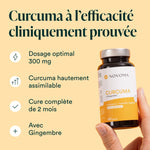 Curcuma à l'efficacité prouvée