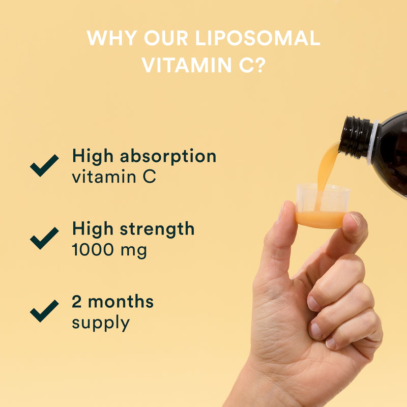 anglais-vitamine C Liposomale liquide avantages