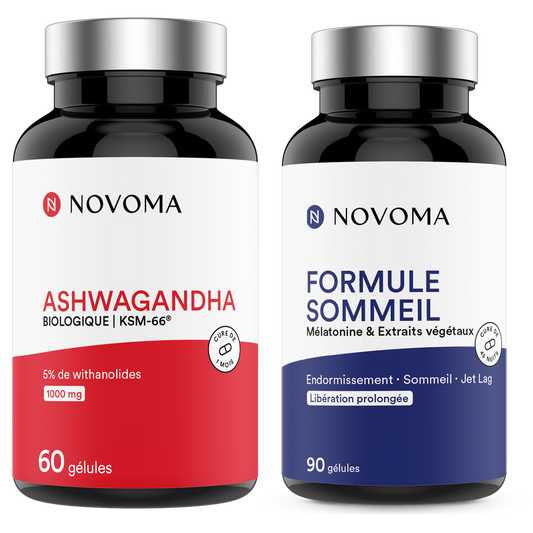 Pack stress et sommeil de Novoma