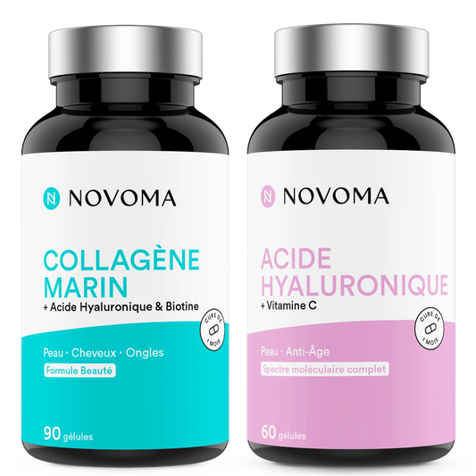 pack beauté novoma collagène marin acide hyaluronique