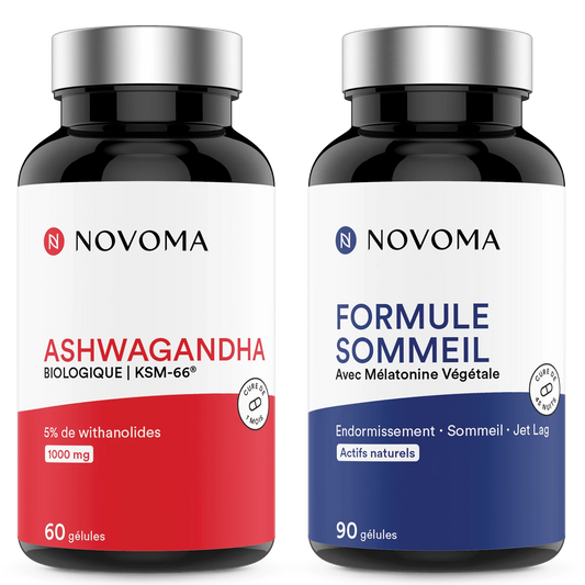 Pack stress et sommeil de Novoma