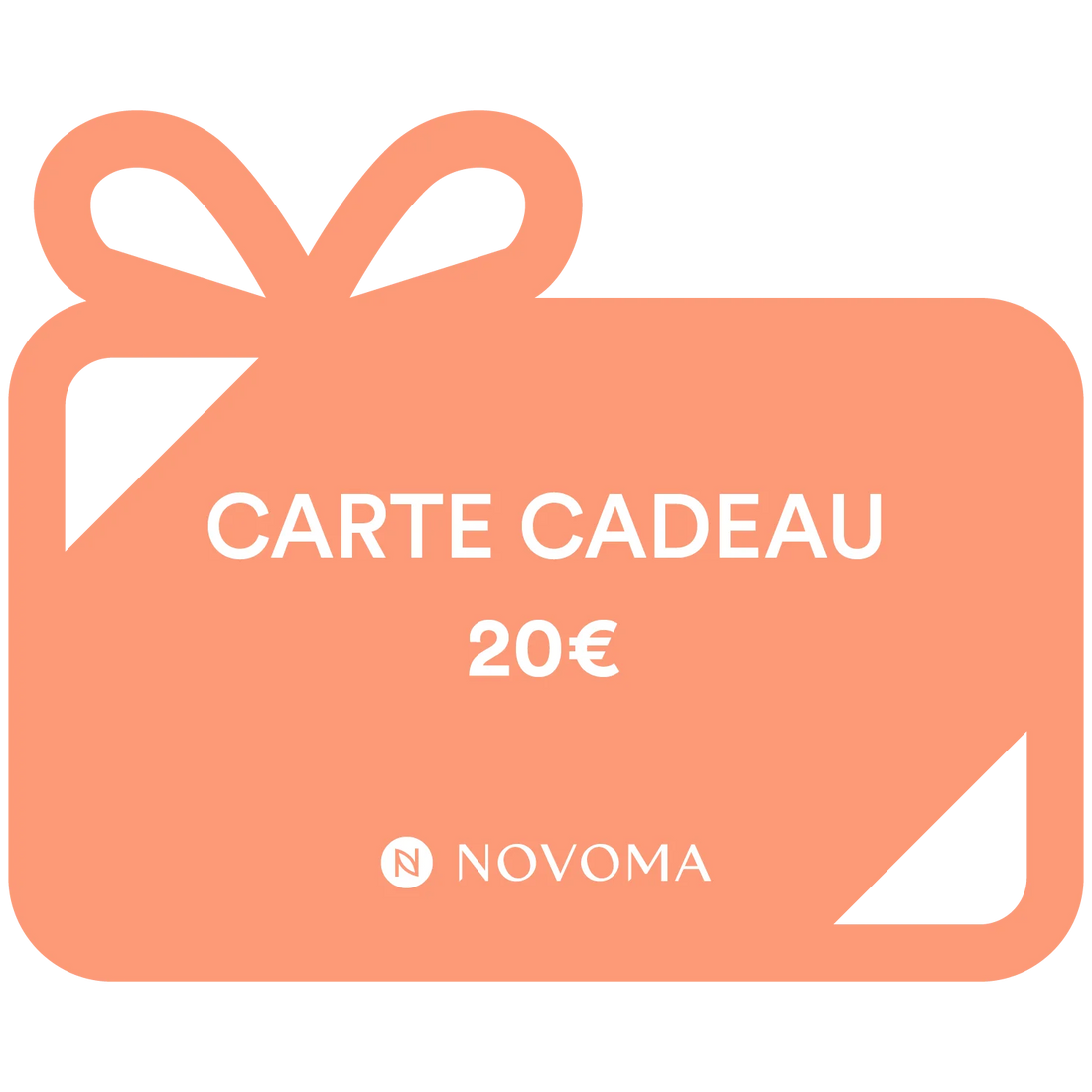 carte cadeau novoma 20€