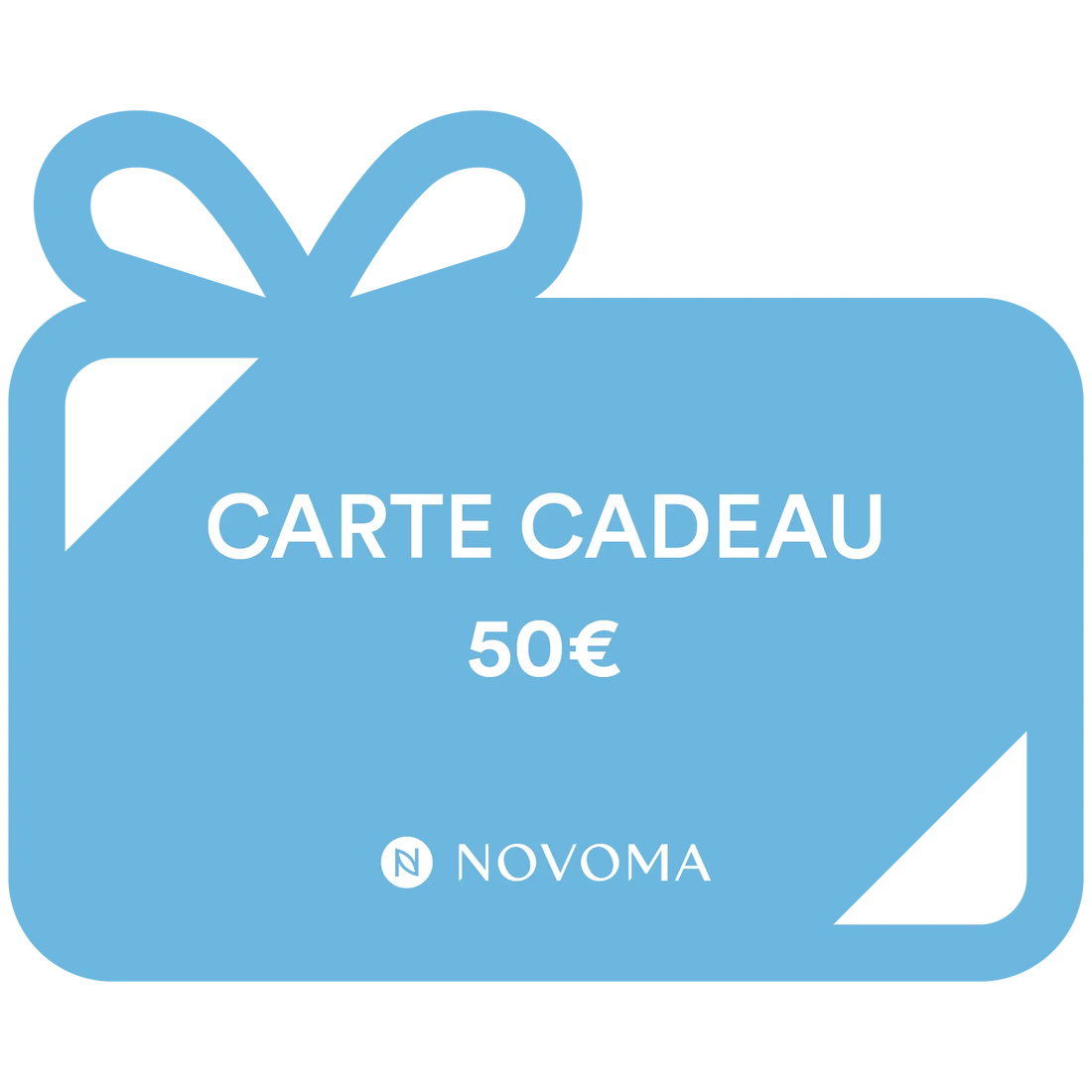 carte cadeau novoma 50€