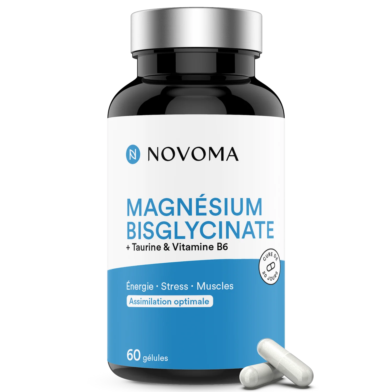 Magnésium bisglycinate 60 gélules