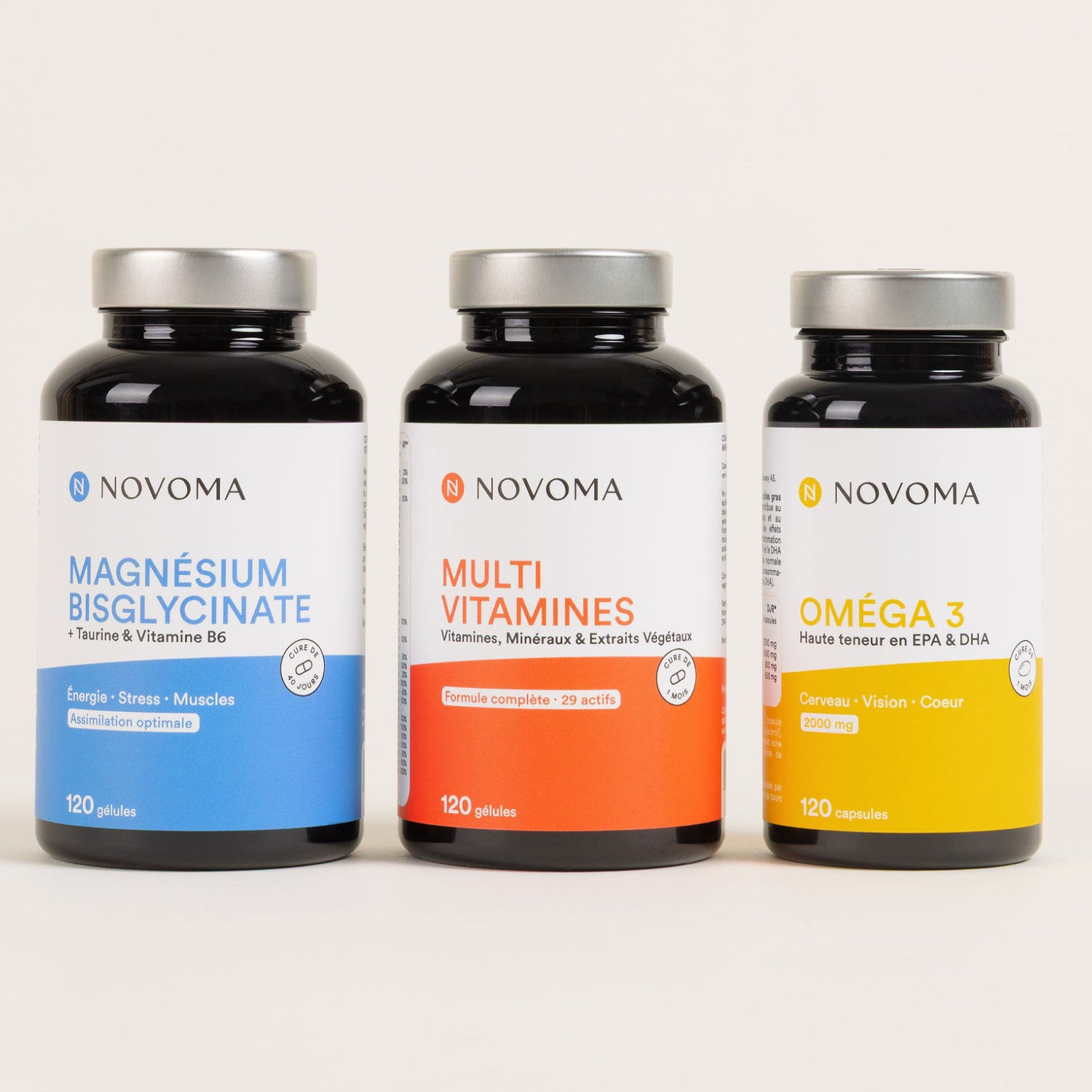 Pack les indispensables multivitamines oméga 3 magnésium