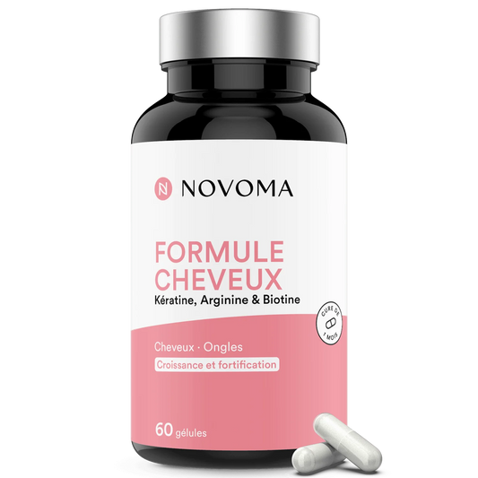 Formule Cheveux Novoma complément alimentaire pousse cheveux