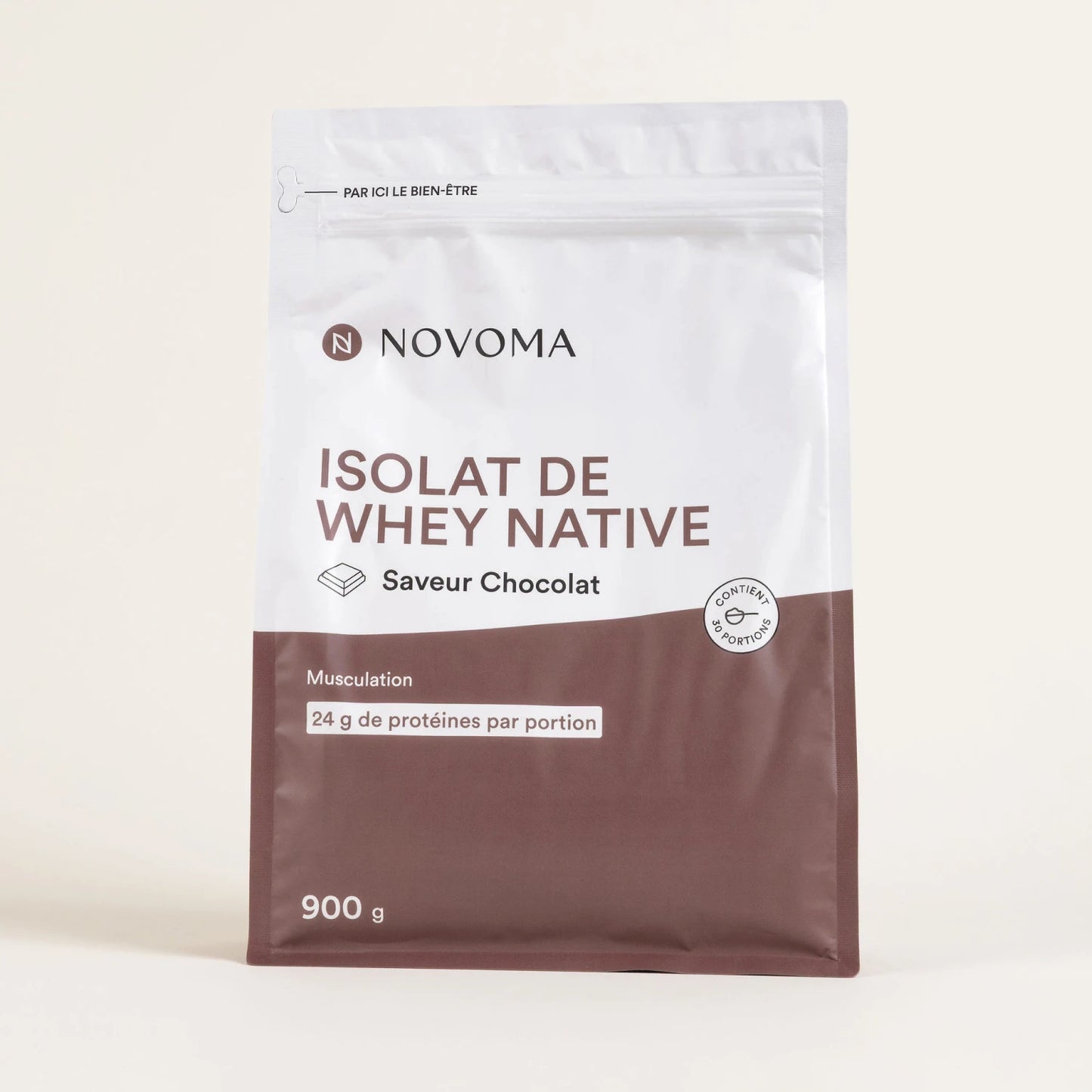 italien-isolat de whey native chocolat