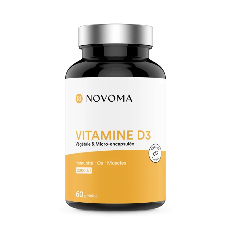 complément vitamine D 60 gélules