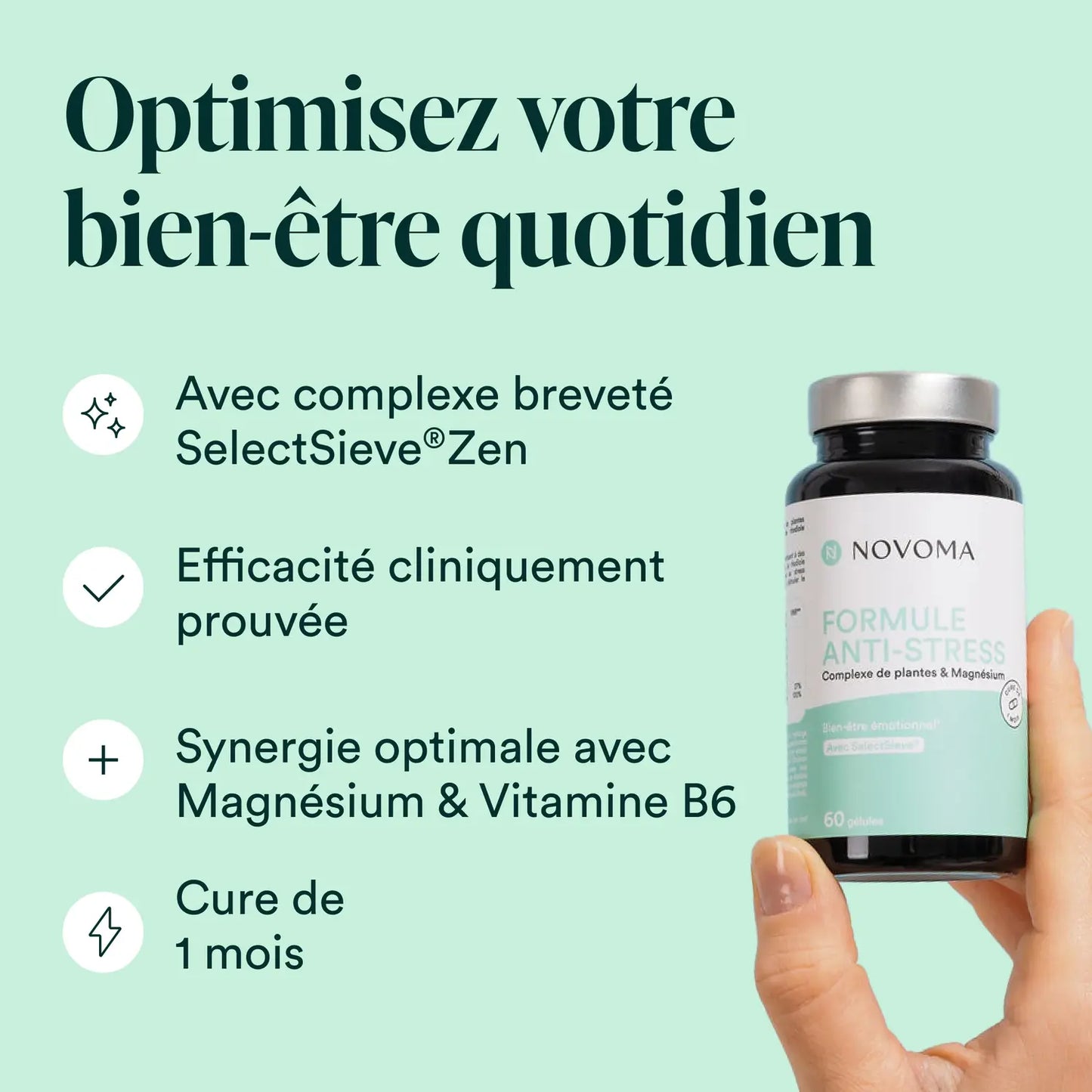 avantages formule anti-stress novoma