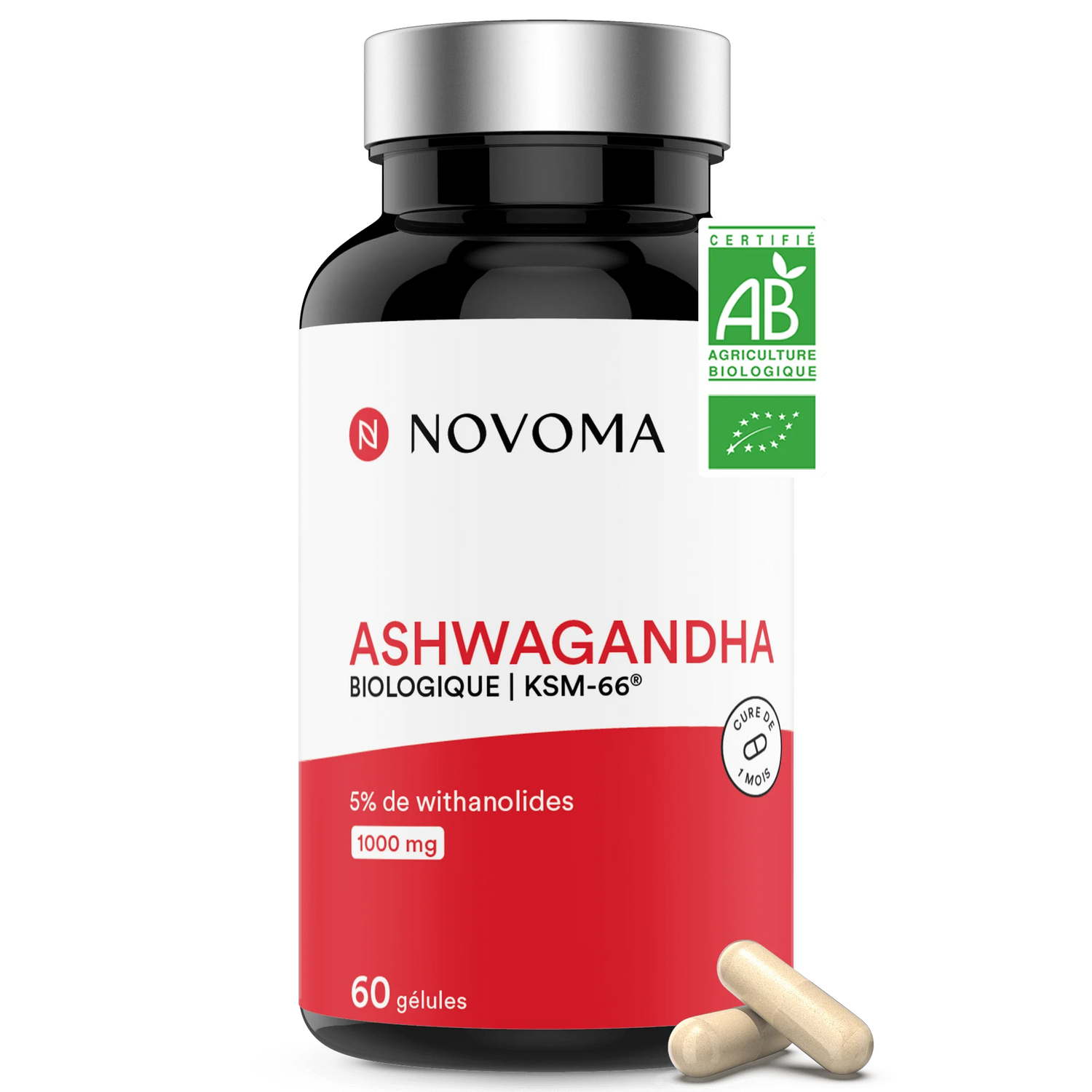 Ashwagandha biologique KSM 66