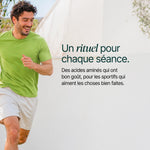 Homme souriant en tenue de sport : un rituel pour chaque séance