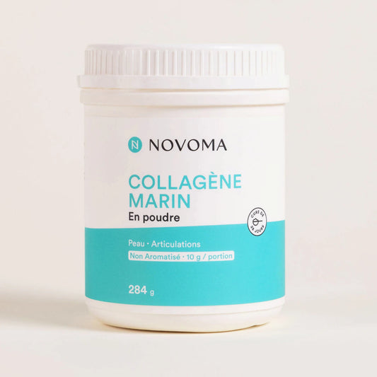 Pot de Collagène Marin en Poudre Novoma, collagène Naticol® et vitamine C