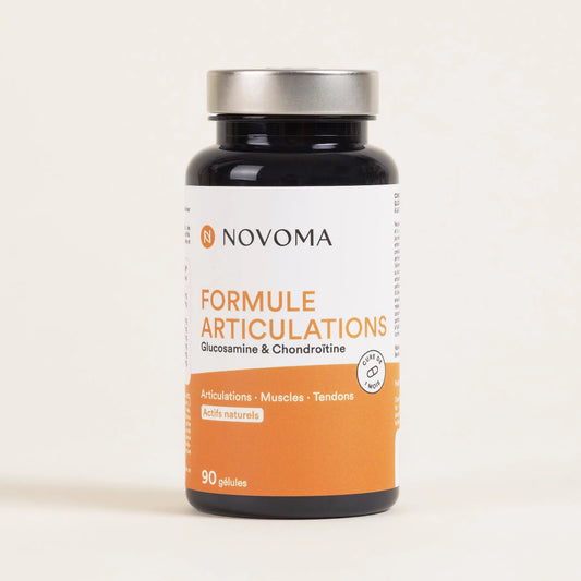 Pilulier de Formule Articulations Novoma, gélules de glucosamine, Phytodroitin™ et harpagophytum