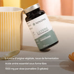 L-Lysine végétale issue de fermentation, sous forme libre : 1 500 mg pour 3 gélules