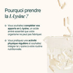 Pourquoi prendre la L-Lysine : acide aminé essentiel, activité physique régulière