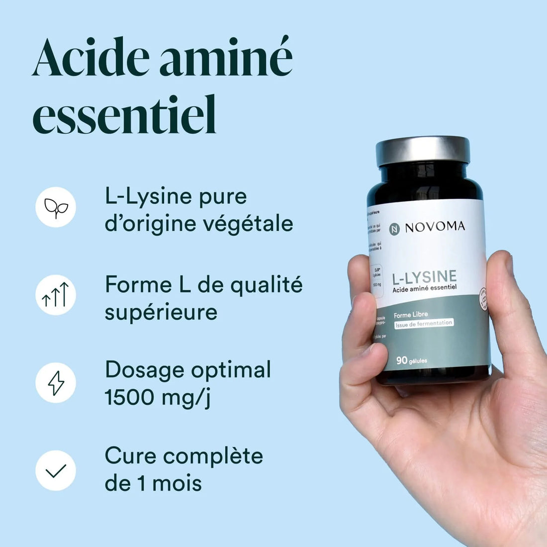 L-Lysine végétale issue de la fermentation du maïs