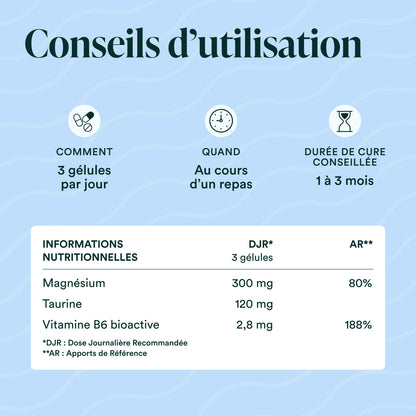 Magnésium bisglycinate vitamine B6