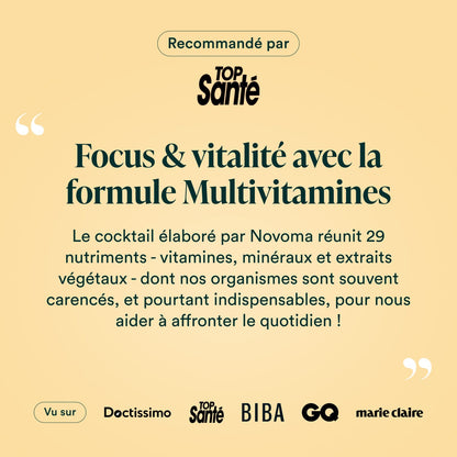 Multivitamines Top Santé Novoma