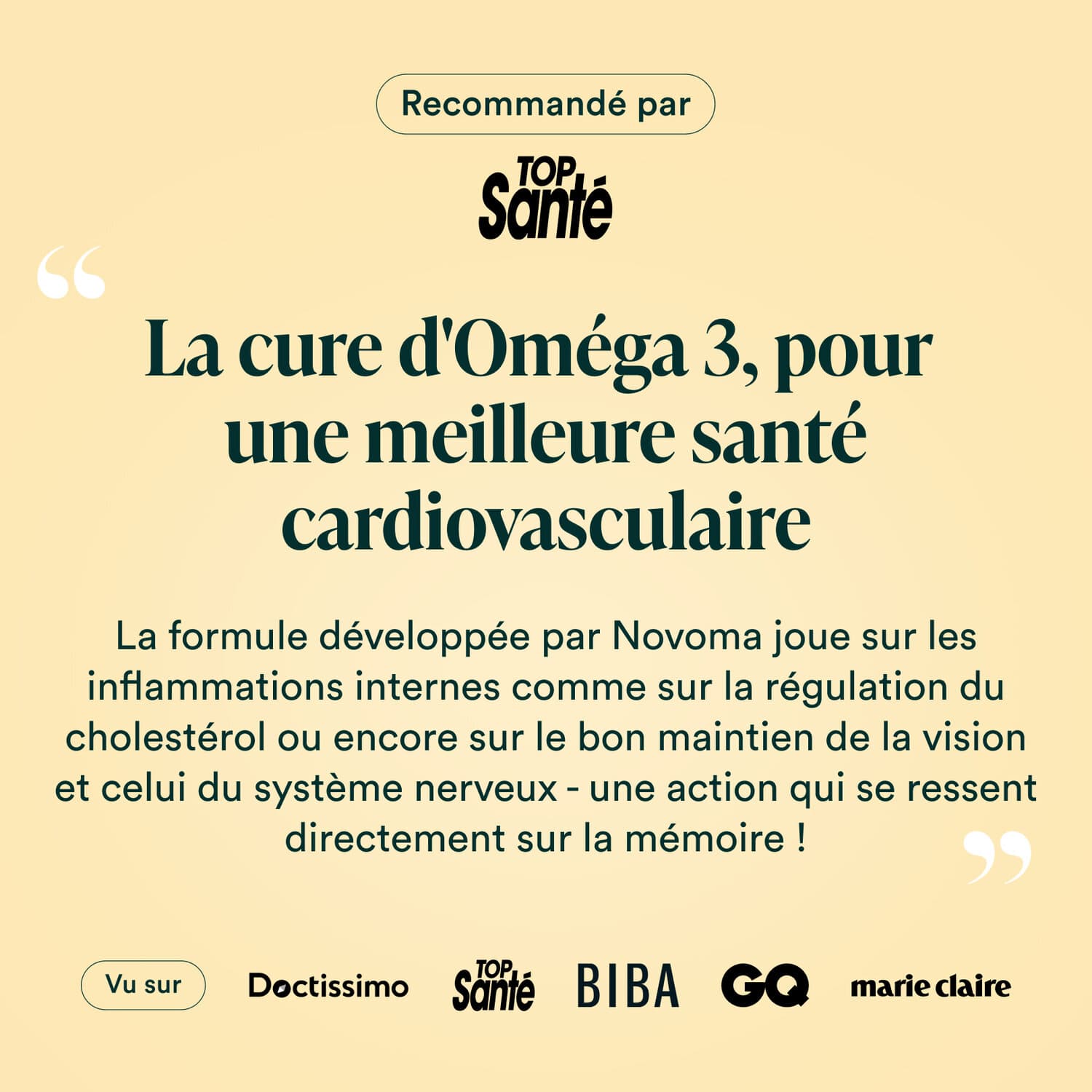 Complément Oméga 3 EPAX Novoma sur Top Santé