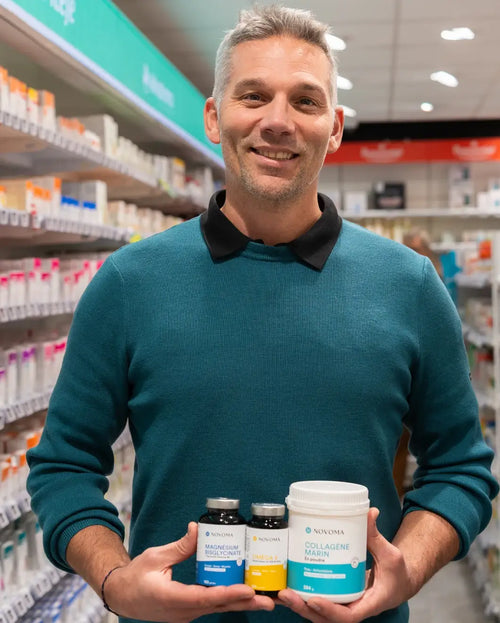 Pharmacie avec produits novoma