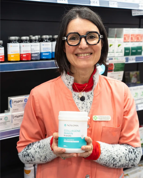 Pharmacie avec produits novoma
