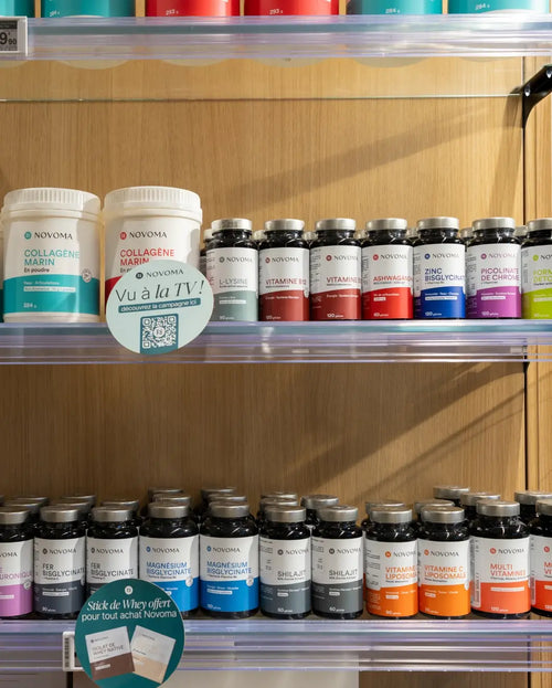 Pharmacie avec produits novoma
