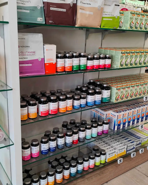 Pharmacie avec produits novoma
