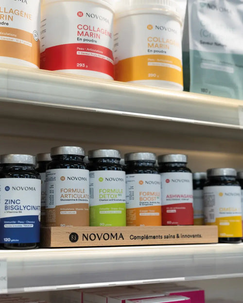 Pharmacie avec produits novoma
