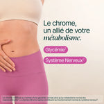 Femme en tenue de sport rose : le chrome, un allié de votre métabolisme, glycémie et système nerveux