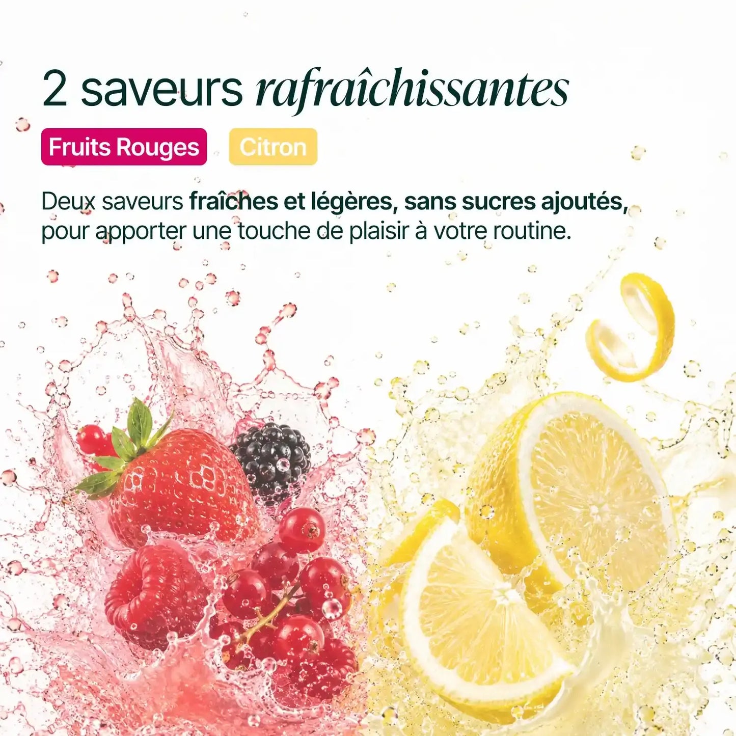 2 saveurs électrolytes