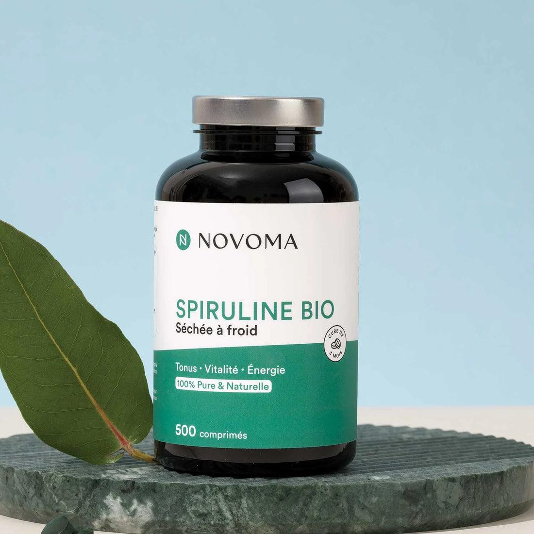 Spiruline Bio Novoma séchée à froid