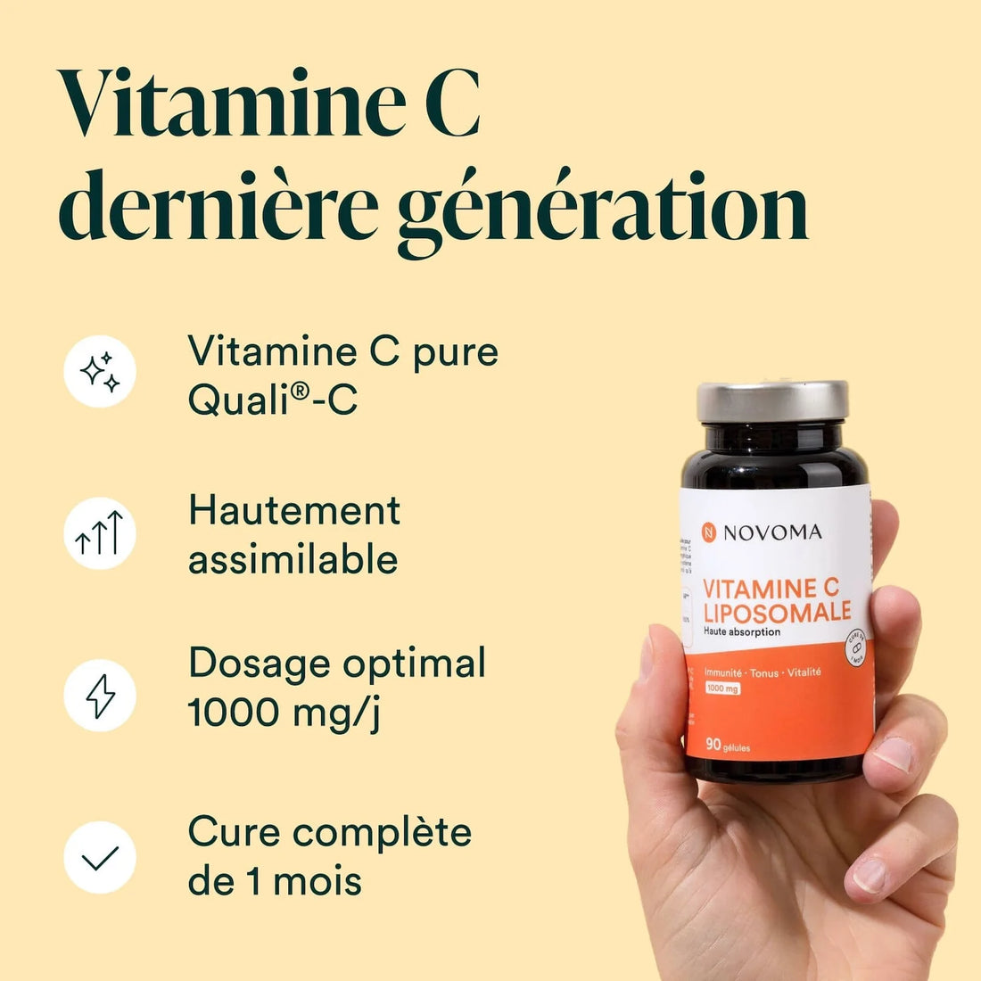 vitamine c liposomale haute absorption Novoma