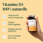 Vitamine D3 naturelle 120 gélules Novoma