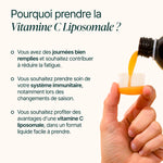 Pourquoi prendre la Vitamine C liposomale liquide : une vitamine C liposomale facile à prendre