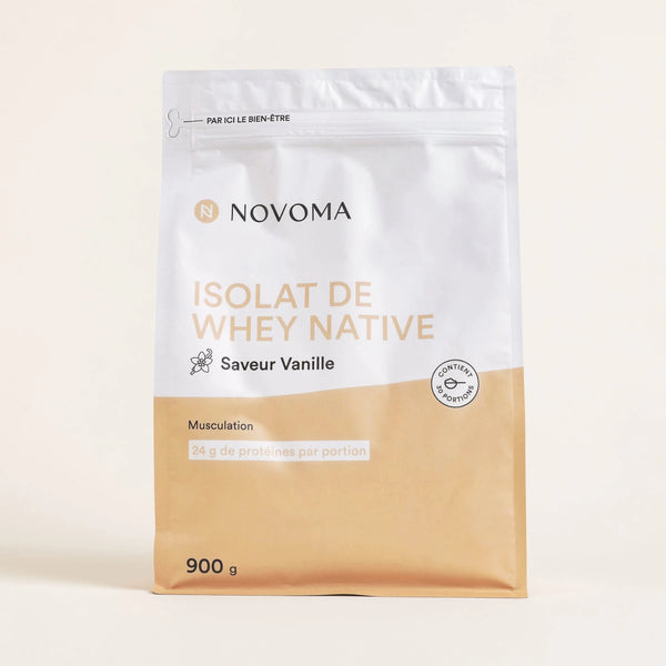 Nutrimuscle Siero Di Latte Nativo Isolat 1kg - Vaniglia, Proteine Isolate Del Siero Del Latte (WPI) 94% - 5