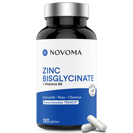 zinc bisglycinate avec vitamine B6 novoma