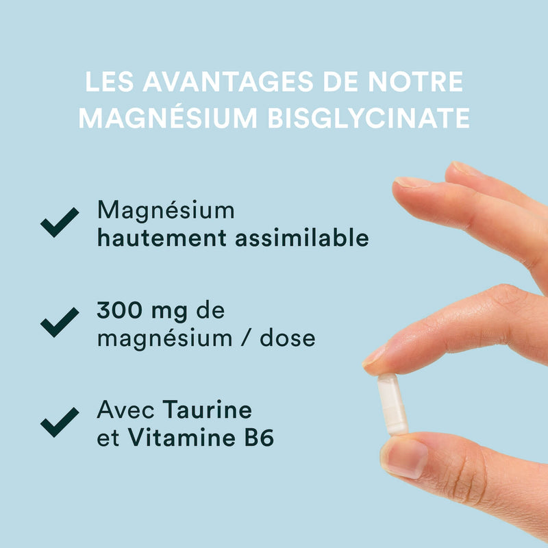 Complément alimentaire de Magnésium Bisglycinate de Novoma