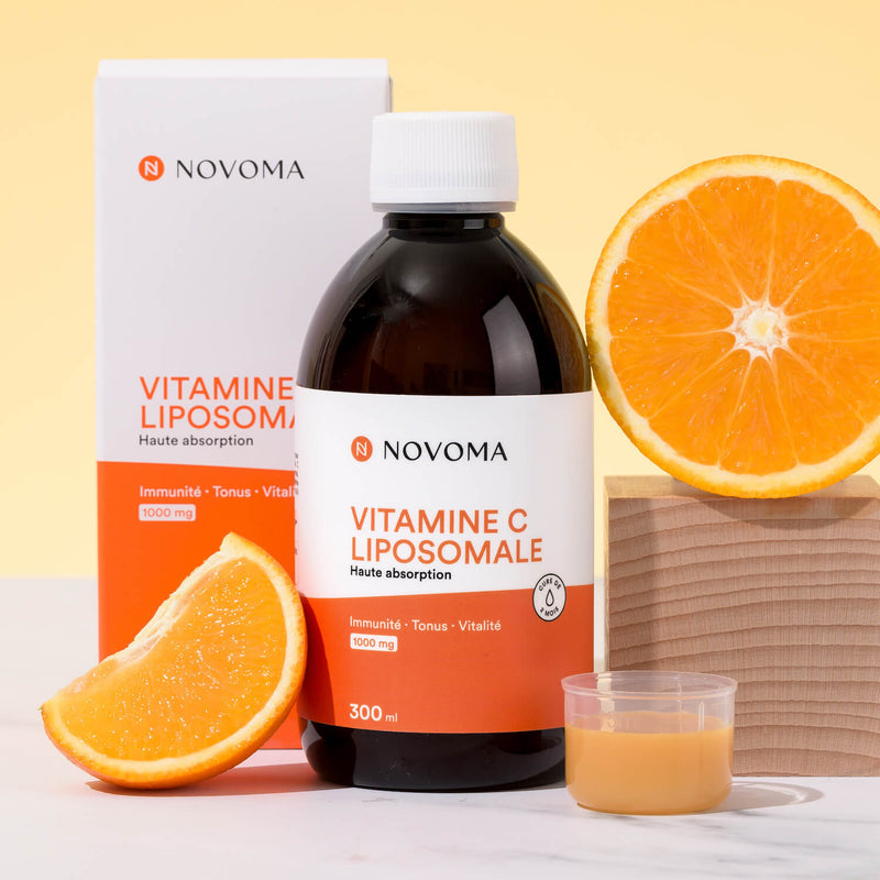 Vitamine C liposomale liquide pour l'immunité, le tonus et la vitalité 